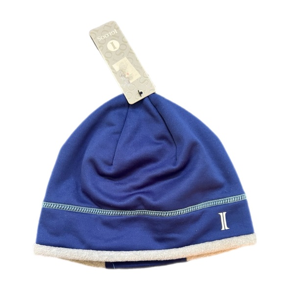 NEW Ladies Active Ponytail Beanie in Blue - OS - Picture 1 of 3